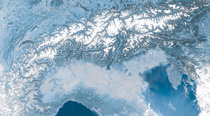 Glückliche Alpenländer