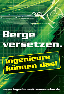 Werbebanner "Ingenieure können das"