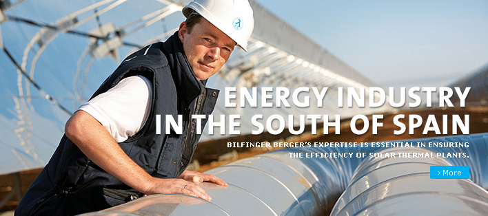 Energy industry in the south of Spain